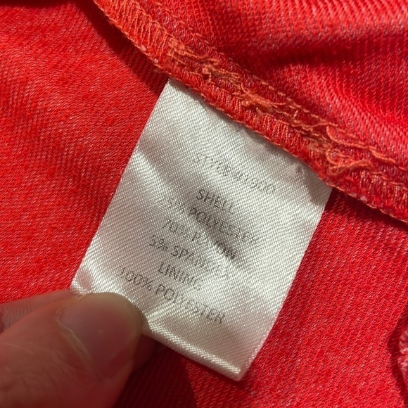 Anthropologie Hutch Speckled Red Swing A-line Mini Dress - Picture 10 of 10